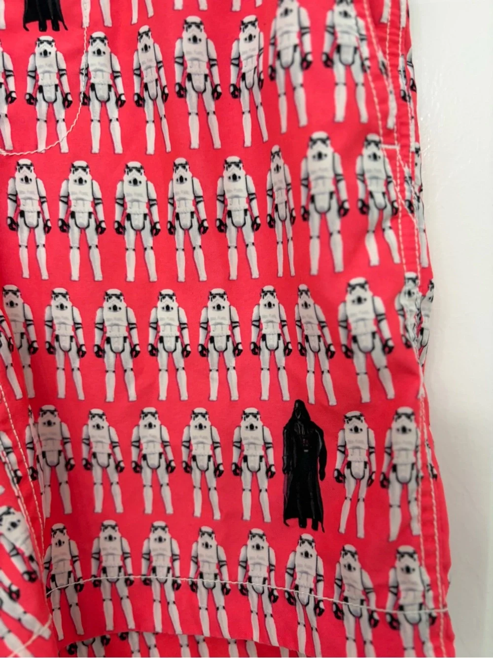 GAP Star Wars Darth Vader & Storm Troopers Neon Bathing Suits Medium (size 8)